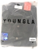 New Size Large Men's YOUNGLA #4036 Crochet Button-Up Top - Retails Over $60 - 2