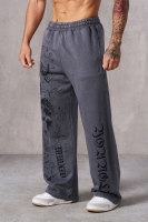 New Size Large Men's YOUNGLA # 2139 Dark Grey Wash Renaissance Sweats - 100% Cotton. French Terry | Retails $75