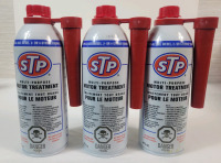 3 New STP Multi-Purpose Motor Treatment for Use in All Gas , Diesel , 2 or 4 Stroke Engines . 473ml Bottles