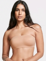 New Size XS Women's VICTORIA'S SECRET Love Cloud Wireless Strapless Bra (Beige) 139969 | Retails $54