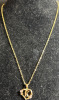 3 New Chains & Bracelet | Heart Pendant | Chain Length : 9" & 8" | Bracelet Length : 4" - 3