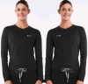 2 New Size MED Women's FIGS Logo Left Chest Supersoft Long Sleeve Underscrub Tops | Retails Over $70