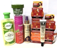 10 New Hair Products : Herbal Essences Conditioner 346ml, Skintimates Shave Gel, Pantene Thermal Heat Protector, Jamaican Black Castor Oil, Extra Hold Hair Gel, Edge Gel & Edge Stylers