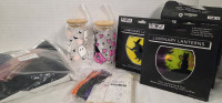 New and as New | Variety Halloween Lot | Includes Lanterns, Cups, Costume and Bookmarks