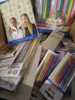 Big Lot FULL of New Party Supplies + More : Box Measures 12" &times; 16" &times; 17" High