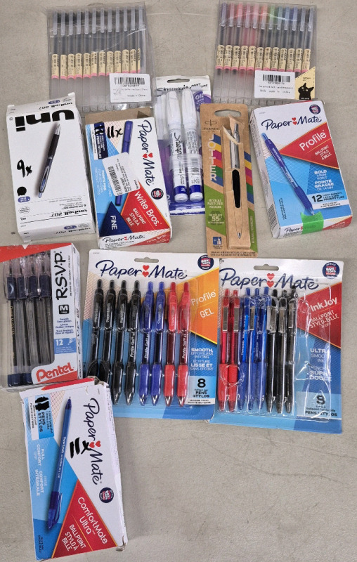70+ As New Pens Various Colours and Styles