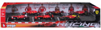 NEW BURAGO - Set of 6 Ferrari Formula 1 Racing Cars