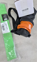 As New Lawnrazor Mower Blade 21.25" L x 2.5" W & New Cadufuelly Leaf Blower Bag