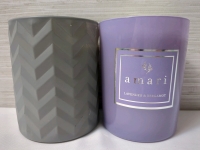 2 New Scented Candles Approx 5 inches tall, 500g each