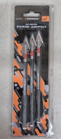 3 New Steambow AR- Series Schwere Jagdpfeile Heavy Hunting Arrows 6.2" Long