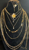 15+ Beautiful Ladies Chain and Bracelet Assorted | Chain measures 35" longest and Bracelets 8" length