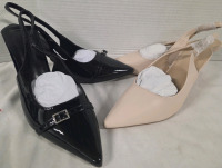 2 New Pairs | Size 38-39 Women's Pointed Toe Heels