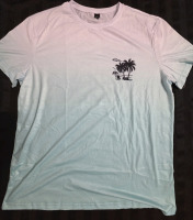 New | Size XL Men's Manfinity Beach Themed Shirt