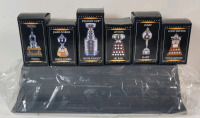 2003 McDonald's NHL Hockey Grearest NHL Trophies Set w/Stand . Trophies Never Removed from Box & Stand Still Sealed