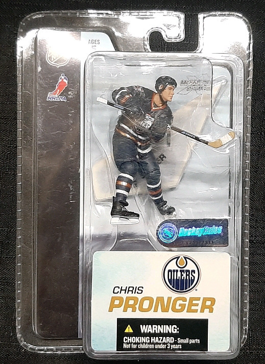 2005 NHL Oilers McFarlane SportsPicks Chris Pronger Figure (Figure is 3" Tall)