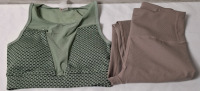 2 New Size S Ladies | Fashion Nova Sports Bra & Leggings