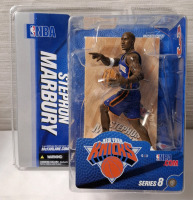 New in Box | NBA New York Knicks | Stephon Marbury Collectible Action Figure