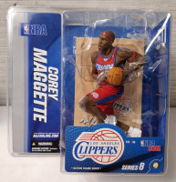 New in Box | NBA Los Angeles Clippers | Corey Maggette Collectible Action Figure