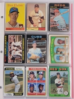 1958, 1961, 1971 - 1991 Topps MLB Baseball Trading Card Singles , 108 Trading Cards .