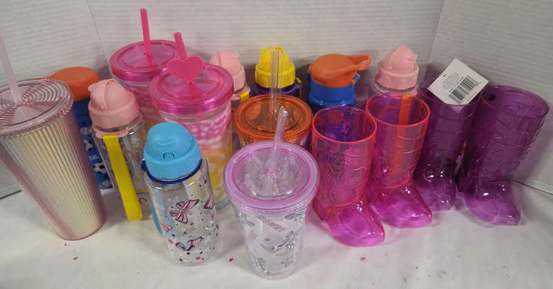 16 New | Variety Sizes and Designs Drinking Vessels | Largest 651mL