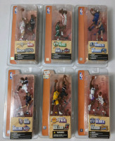 6 Vintage 2003 McFarlane NBA Figures In Sealed Pack