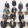Vintage 1960s MARX Toys Presidents of the United States 2 3/4" Figures . 28 Figures (no doubles) . Truman missing arm - 4