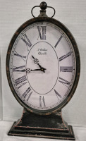 Modern to Look Rustic Table Clock - Working 22.25" Tall and 12" Wide