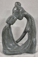1971 Vintage Austin Productions Inc. Sculpture "Girl Talk" - 11" Tall