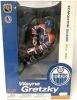 2004 McFarlane Toys NHL Hockey Legends : Edmonton Oilers 1979-1988 WAYNE GRETZKY#99 Blue Jersey Variant Figure - 12"