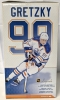 2004 McFarlane Toys NHL Hockey Legends : Edmonton Oilers 1979-1988 WAYNE GRETZKY#99 Blue Jersey Variant Figure - 12" - 3