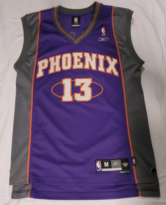 NBA Basketball Phoenix Suns #13 STEVE NASH Jersey , Size Medium . Stitched Name & Number