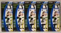 5 New Pro Strength Resistance Band Set of 3