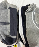 10 New Men Athletic Low Cut Socks| Size 6.5-12|