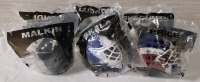 6 2009 McDonalds Penguins NHL Player Penguins onbPuck Auto Helmets | Sealed Packaging