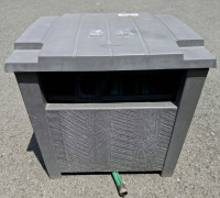 Suncast 150 ft. Smart Tube Hose Hideaway with Brass