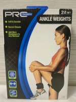 New Pro Strength 2lb Ankle Weights Set of 2