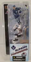 Vintage | 2003 McFarlane NHL Toronto Maple Leafs Mats Sundin & Colorado Avalanche Peter Forsberg 3" Mini Figures