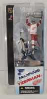 Vintage | 2004 McFarlane NHL St. Louis Blues Al Macinnis Detroit Red Wings Steve Yzerman 3" Mini Figures