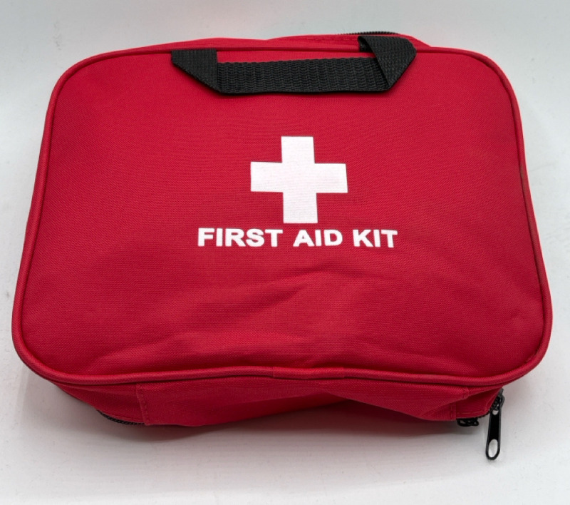 New 160 Piece Deluxe Compact First Aid Kit Portable Emergency Supplies for Home Office Car Travel & Outdoor Adventures Approximately 9.8 x 7&rsquo;&rsquo;