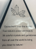 Gems From All Over The World Triangular Set of 36 Natural Crystal Agate Gemstones Mineral Specimens Approximately 6 x .55 Inch 100 Gemstone Specimens Book see description for more - 5