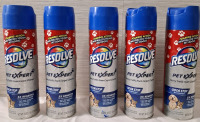 5 New Resolve Carpet Cleaners | Net WT 623g