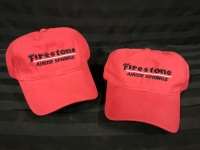 8 New Firestone Hats - Velcro Backs
