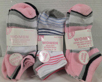 15 New Pairs | Size 4-10 Ladies Super Soft No Show Socks