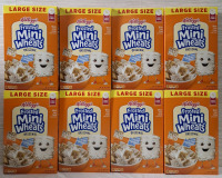 8 New Kellogg's Frosted Mini Wheats Original Whole Grain Cereals | Net WT 567g | BB - 16 April 2026