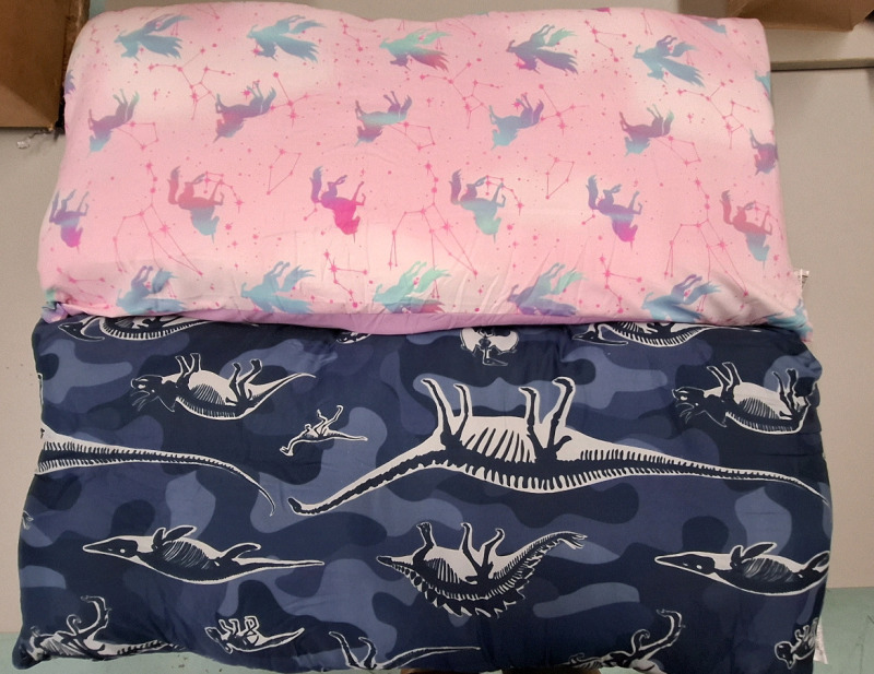2 New Pillows | 100% Polyester Fiber | Measurements- 20" X 40"