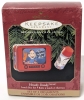 Vintage 1999 HALLMARK Ornaments: Howdy Doody 2pc Tin Lunchbox & Thermos Ornament Set