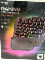 Vibe Gaming Led One Hand Keyboard | Comes with the box in Size 9"