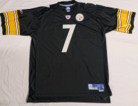 NFL Football Pittsburgh Steelers #7 BEN ROETHLISBERGER Jersey , Size 2XL . Stitched Name & Number