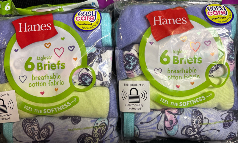 12 New Hanes Tagless Briefs| Breathable Cotton Fabric| 6 Briefs in each Package