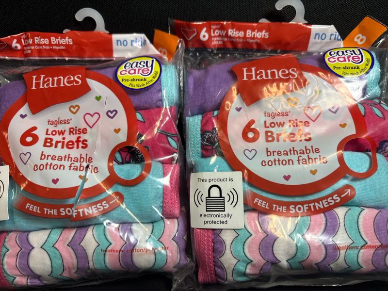 12 New Hanes Tagless Low Rise Briefs| Breathable Cotton Fabric| 6 Briefs in each Package